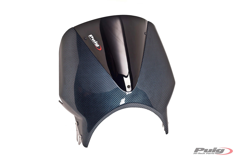HONDA CB 600 F HORNET [2004] - Vision Frontrute | Carbon look / svart | PUIG 005CN