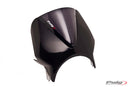 HONDA CB 600 F HORNET [2004] - Vision Frontrute | Svart / sterkt tonet | PUIG 005NF