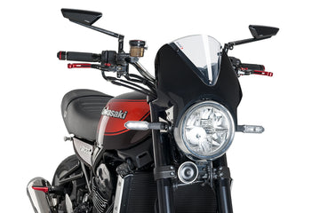 KAWASAKI Z 900 RS SE [2025] - PUIG Vision Windschild | Carbon-Optik / Klar | PUIG 024CW