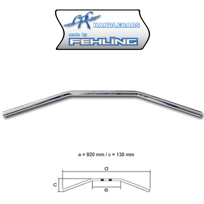 1-Zoll Lenker "Drag Bar" (LDHD 5)