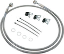 harley davidson flst [DRAG SPECIALTIES] - Forlenget bremselinjesett i rustfritt stål-1