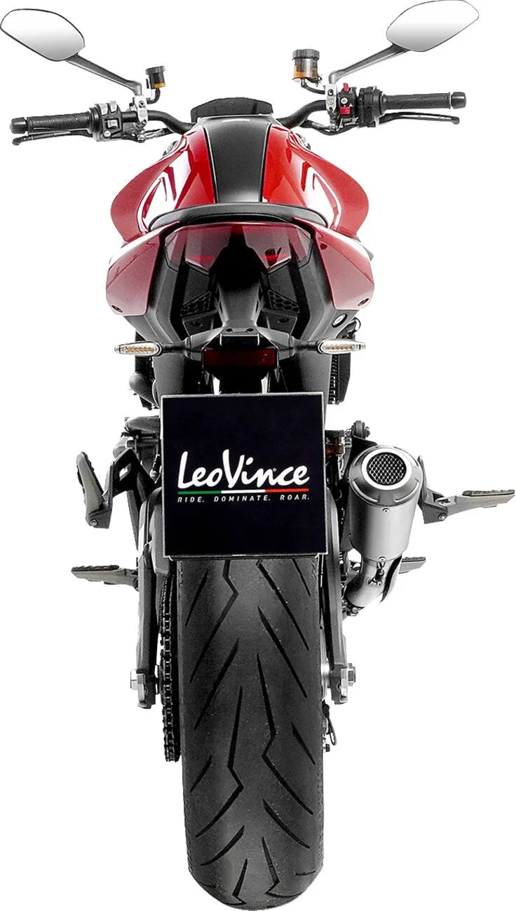 cf moto 700 cl x heritage [LEOVINCE] – LV-10 slip-on lyddemper