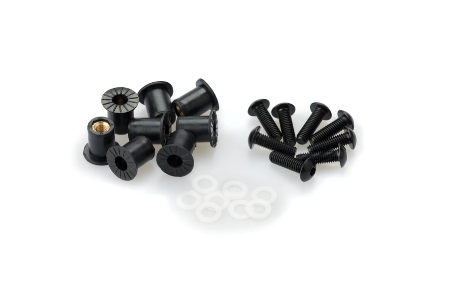 KTM RC 390 [2025] – Anodisert skiveboltsett – Sølv