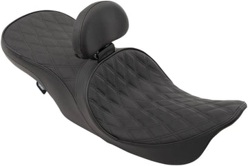 harley davidson touring [DRAG SPECIALTIES] - Frontplassert 2-up touring skinnsete med lav profil - 0