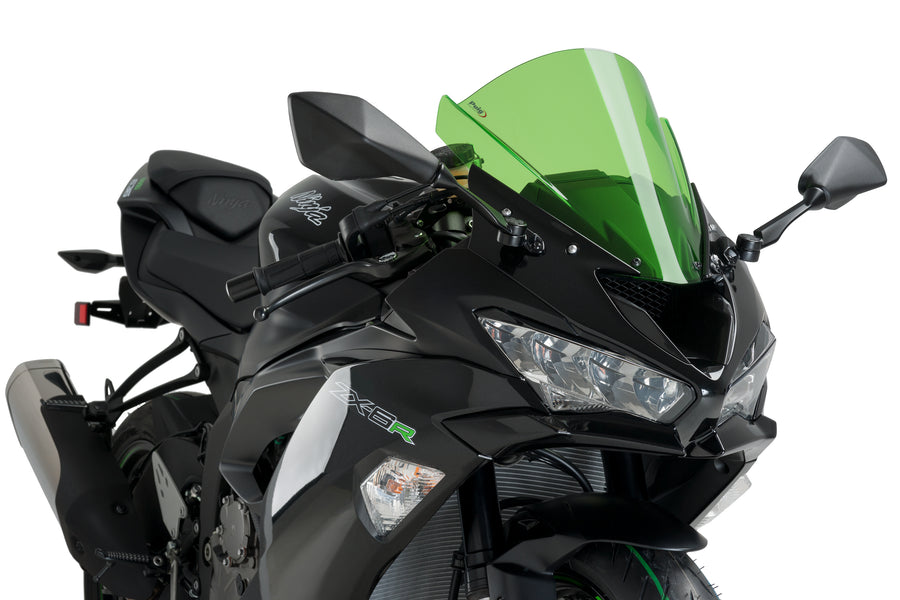 KAWASAKI ZX-6R NINJA [2018] – Z-Racing-skjerm – Gjennomsiktig