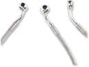 harley davidson flhtcui [DRAG SPECIALTIES] - Forlenget bremselinjesett i rustfritt stål-2