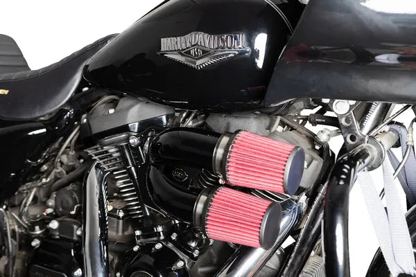 Harley-Davidson FLFBS 1923 Softail Fat Boy 117 [2025] - Tuned Induction Luftfilterkit – Oberfläche: Schwarz – Bild 9