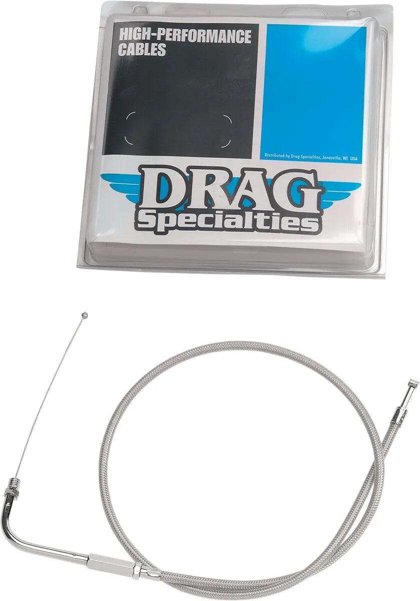 Harley-Davidson Sportster S [DRAG SPECIALTIES] - Gasskabel dekket i rustfritt stål