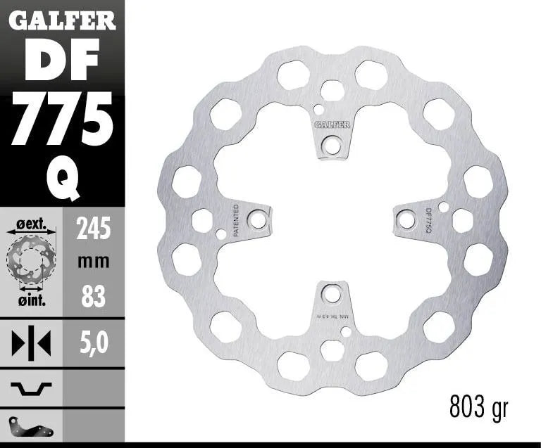 Ducati Streetfighter V4 / V4S 1100 [2024-2026] - Cubiq Bremsscheibe – Bild 2