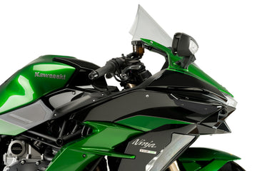 KAWASAKI NINJA H2 SX [2019] – Sport Sidespoiler – Svart