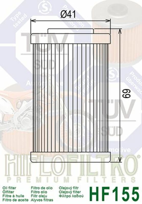 Husqvarna 701 Supermoto H701 [Hiflofiltro] - Oljefilter