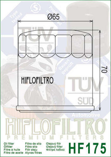 Indian Springfield Spring [Hiflofiltro] - Oljefilter - 0