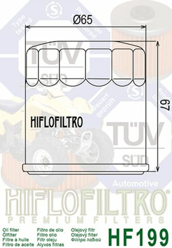 Indian Scout Sixty Scout60 [Hiflofiltro] - Oljefilter