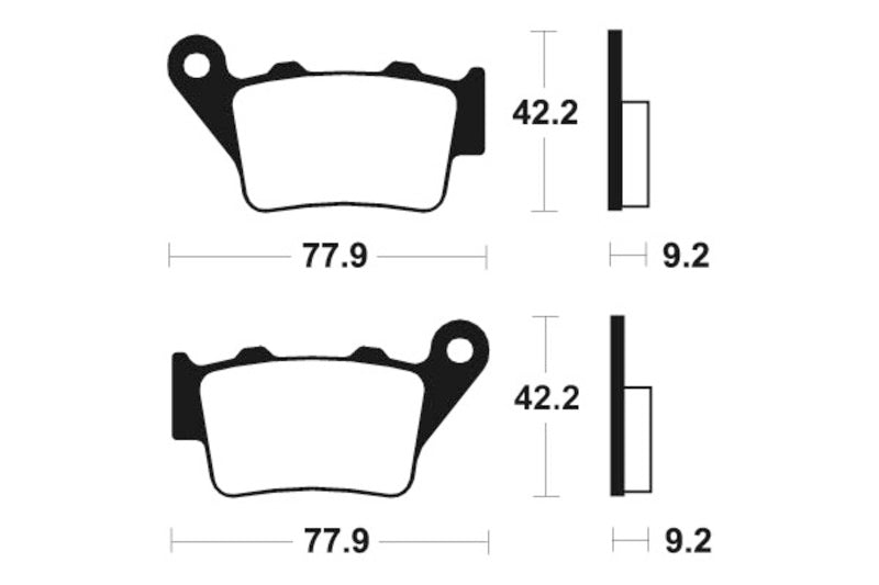 Royal Enfield Interceptor 650 INT650 [Tecnium] - Sinter Metal Brake Pads
