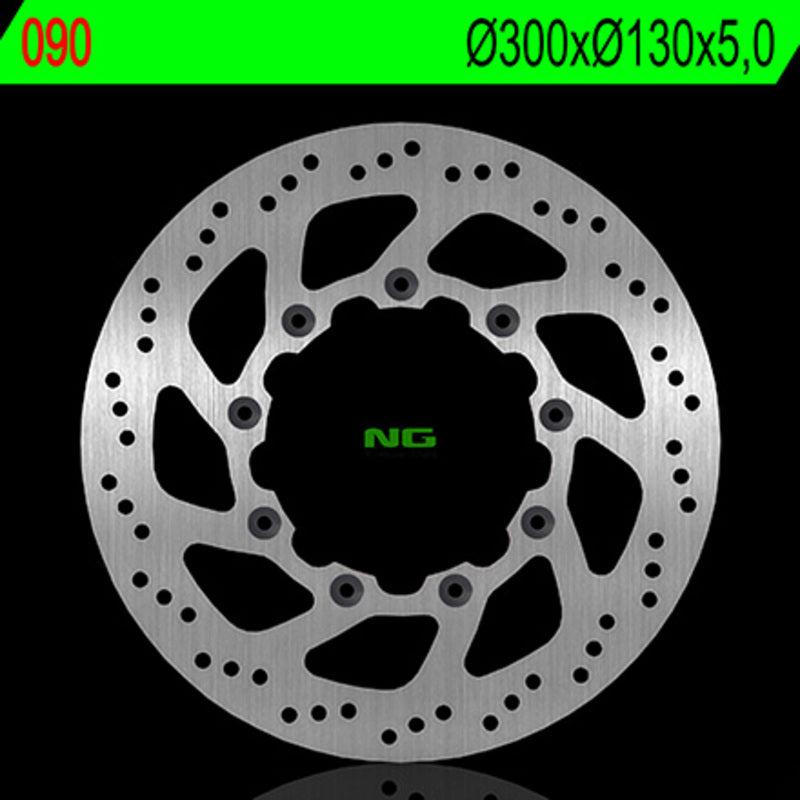 Kawasaki Kle 500 [NG BRAKE DISC] - rund stiv bremseskive