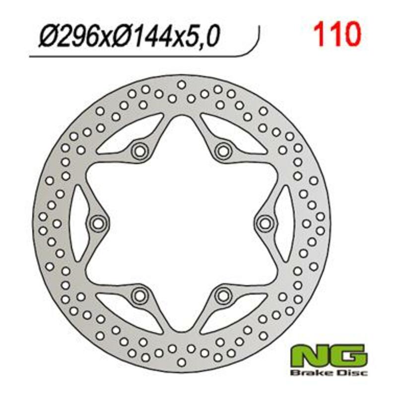 Honda Cb 500 [NG BRAKE DISC] - rund stiv bremseskive