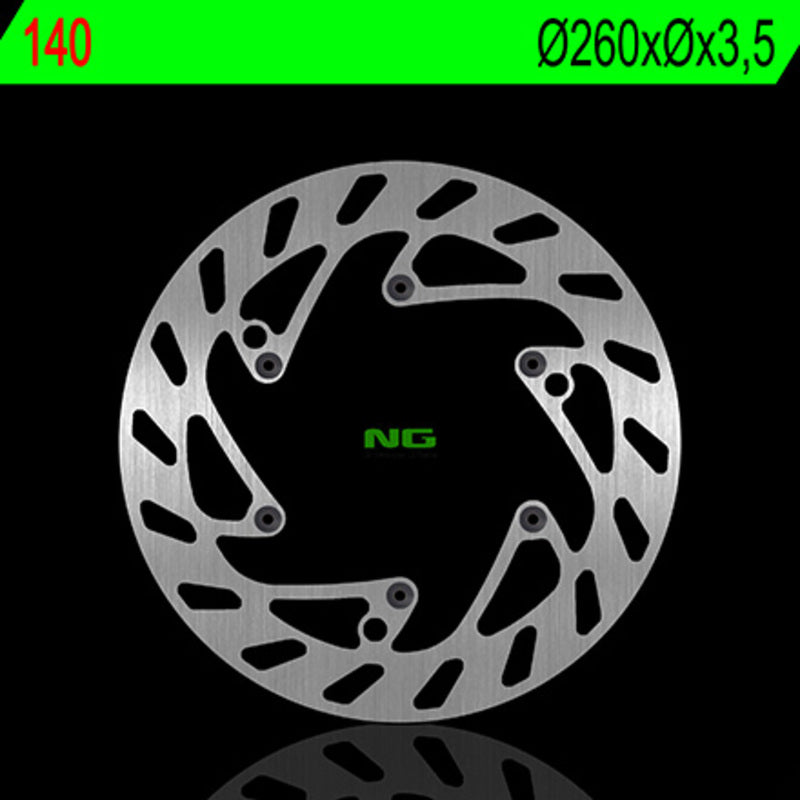 Husqvarna Te 125 [NG BRAKE DISC] - rund stiv bremseskive