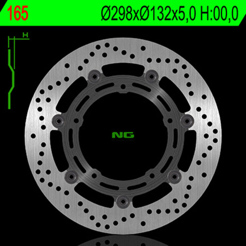 Yamaha Niken [NG BRAKE DISC] - rund flytende bremseskive