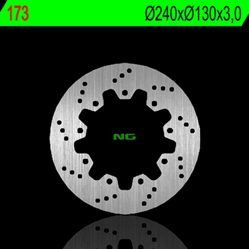 Kawasaki Klr 250 [NG BRAKE DISC] - rund stiv bremseskive