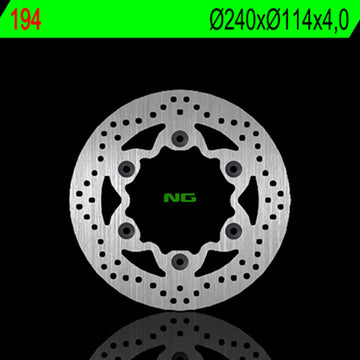 Honda Cbf 125 [NG BRAKE DISC] - rund stiv bremseskive