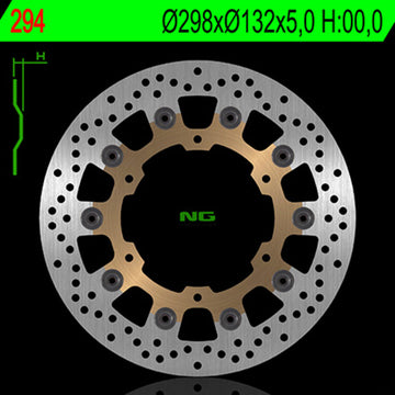 Yamaha Xv 950 [NG BRAKE DISC] - rund flytende bremseskive