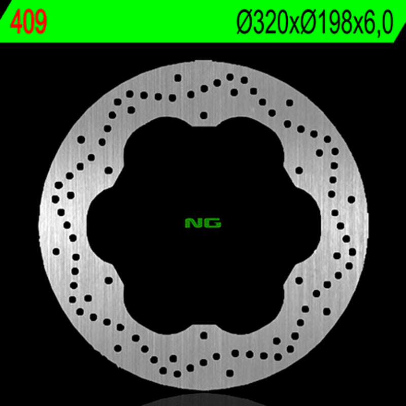 Yamaha Xj 6 [NG BRAKE DISC] - rund stiv bremseskive