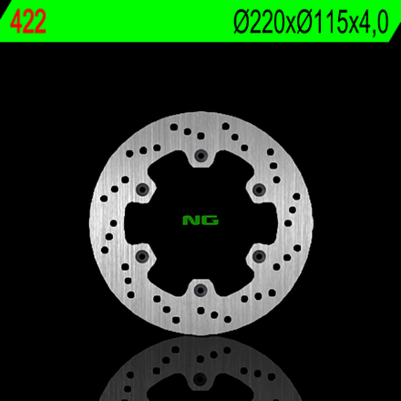 Yamaha Tdr [NG BRAKE DISC] - rund stiv bremseskive