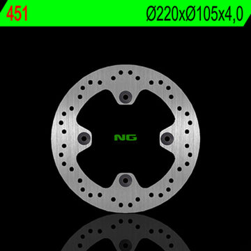 Honda Sh 150 [NG BRAKE DISC] - rund stiv bremseskive