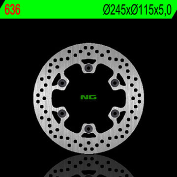 Yamaha Yzf-R [NG BRAKE DISC] - rund stiv bremseskive