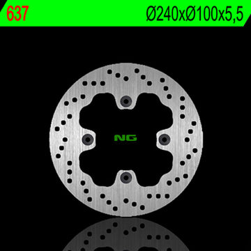 Kawasaki Zxr 400 [NG BRAKE DISC] - rund stiv bremseskive