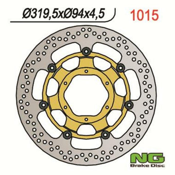 Honda Vtr 1000 [NG BRAKE DISC] - rund flytende bremseskive