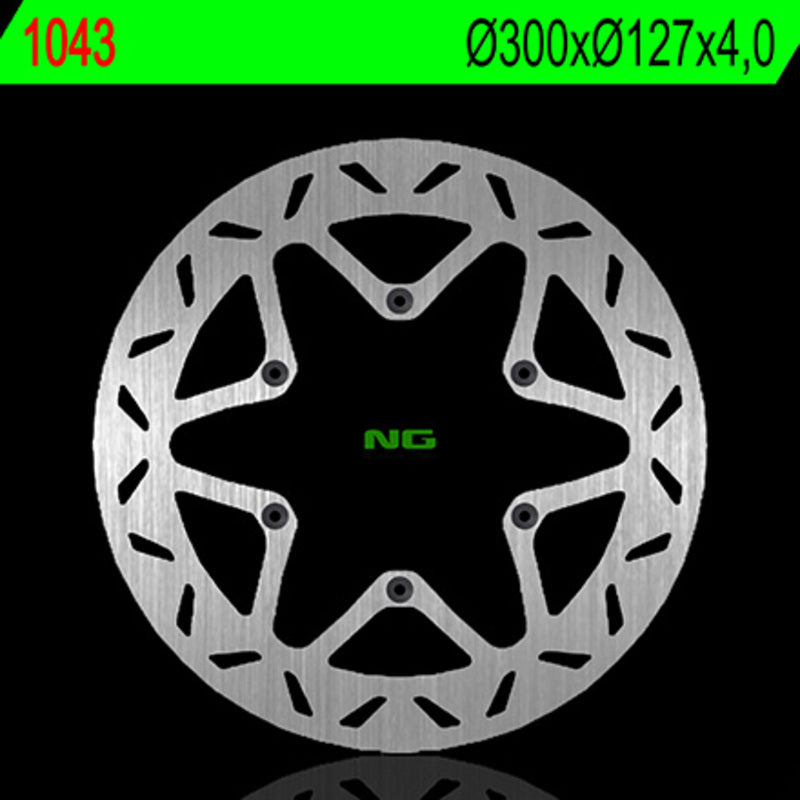 Ktm 640 Adventure [NG BRAKE DISC] - rund stiv bremseskive