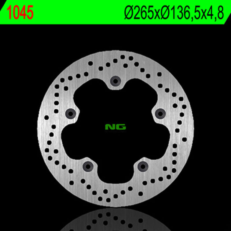 Bmw F 800 Gs [NG BRAKE DISC] - rund stiv bremseskive