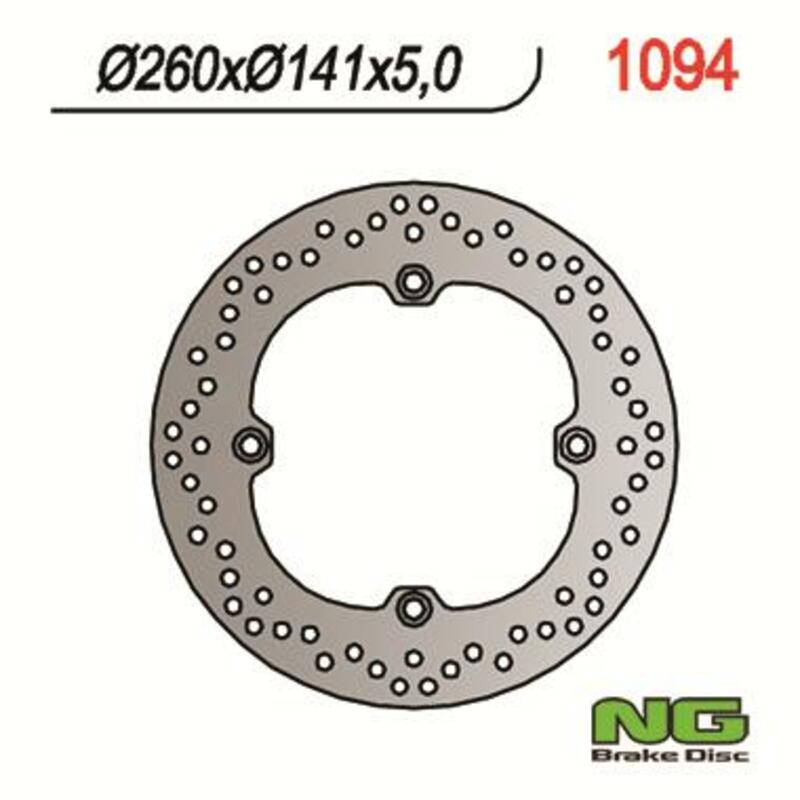 Suzuki V-Strom 650 [NG BRAKE DISC] - rund stiv bremseskive
