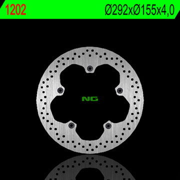 Yamaha Yzf-R 125 [NG BRAKE DISC] - rund stiv bremseskive