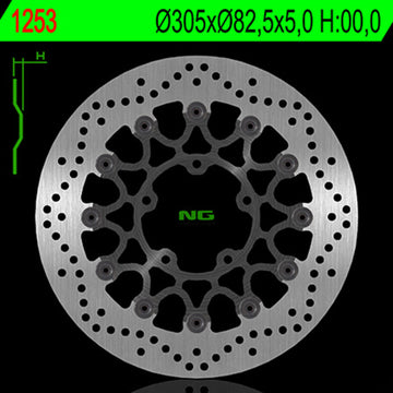 Triumph Tiger 1200 Explorer [NG BRAKE DISC] - rund flytende bremseskive