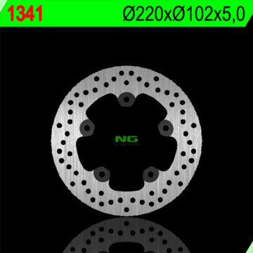 Bmw C1 125 [NG BRAKE DISC] - rund stiv bremseskive