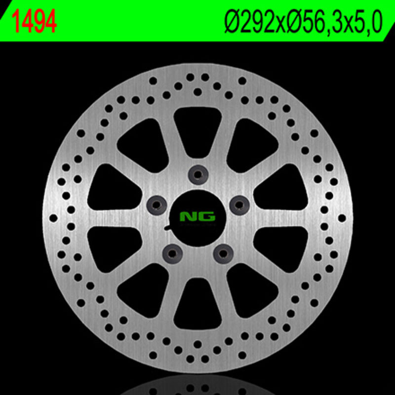 Harley Davidson Fltr [NG BRAKE DISC] - rund stiv bremseskive