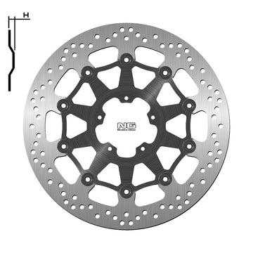 Ducati Scrambler 800 [NG BRAKE DISC] - rund flytende bremseskive