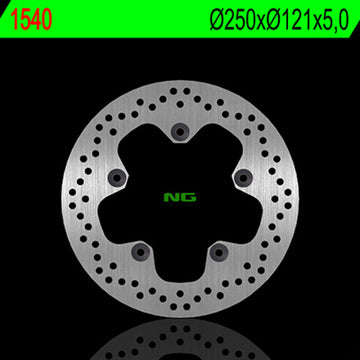 Suzuki GSX 800 S [NG BRAKE DISC] - rund stiv bremseskive