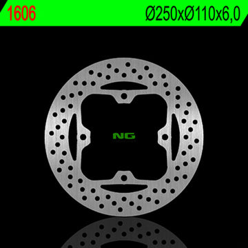Kawasaki Zr 400 [NG BRAKE DISC] - rund stiv bremseskive
