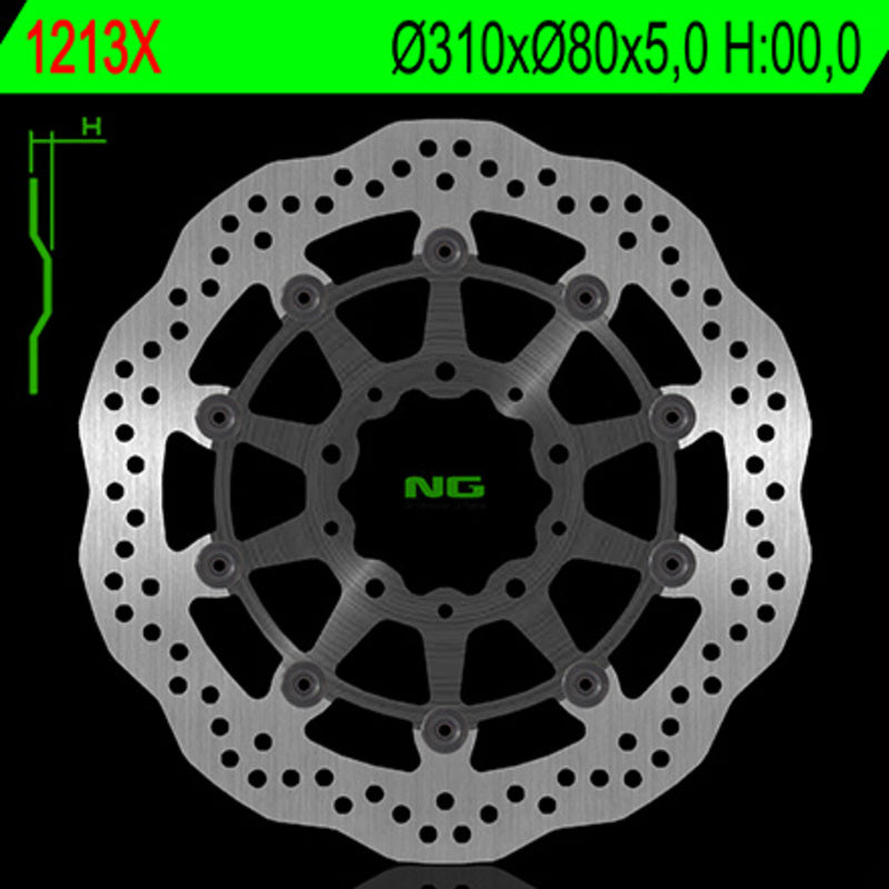 Kawasaki Z 800 [NG BRAKE DISC] - Wave flytende bremseskive