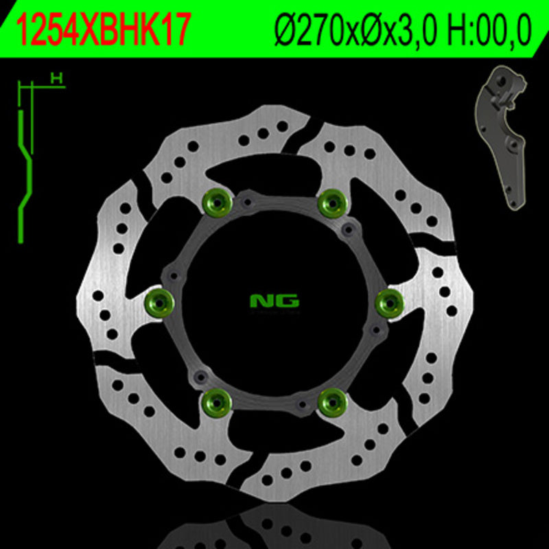 Ktm Exc 520 [NG BRAKE DISC] - Wave flytende bremseskive