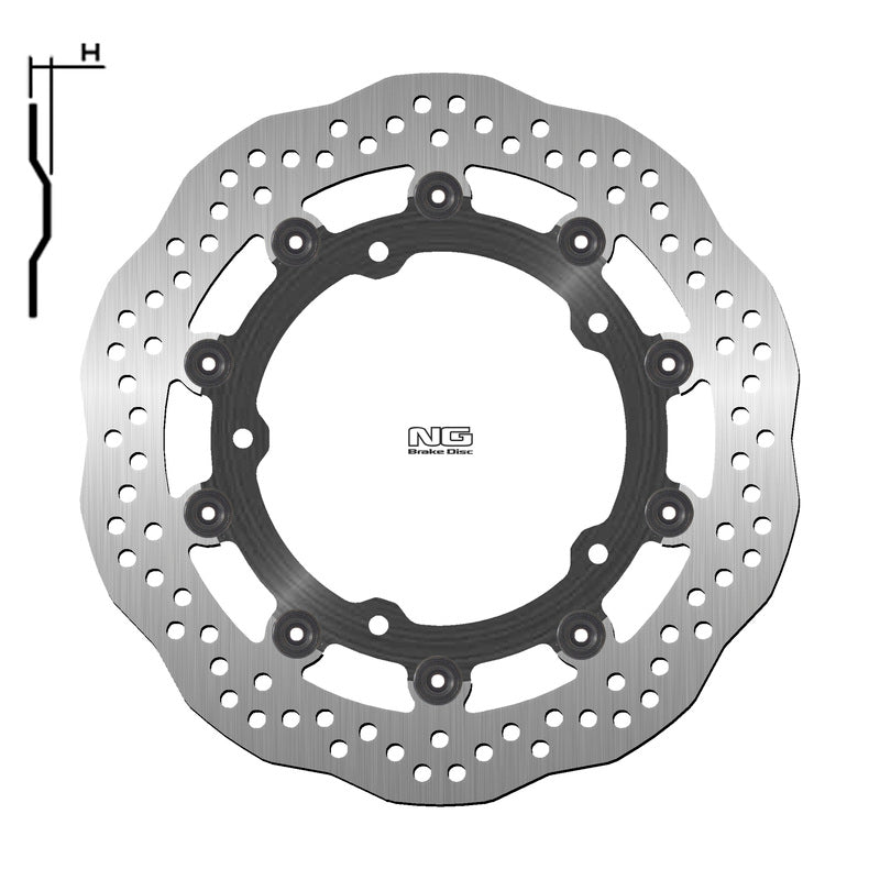 Kawasaki Z 900 [NG BRAKE DISC] - Wave flytende bremseskive