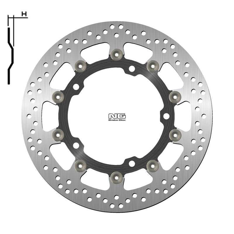 Triumph Sprint 1050 [NG BRAKE DISC] - rund flytende bremseskive