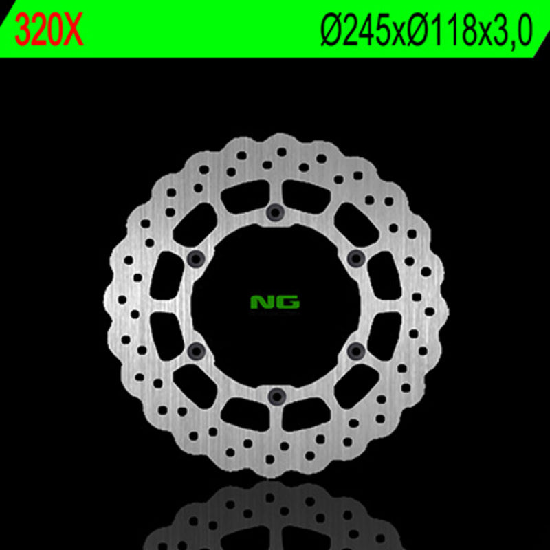 Yamaha Yz 426 [NG BRAKE DISC] - Bølgestiv bremseskive