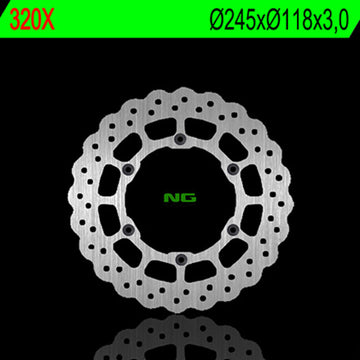 Yamaha Yz 426 [NG BRAKE DISC] - Bølgestiv bremseskive