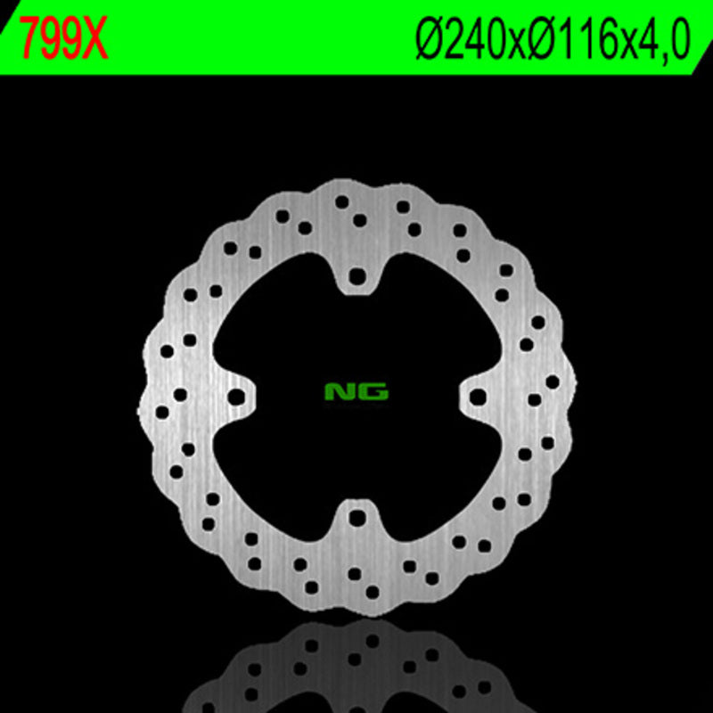 Kawasaki Kx 250 [NG BRAKE DISC] - Bølgestiv bremseskive