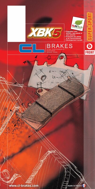 Ktm 690 Sm Prestige [CL BREMSES] - Street Sintered Metal Bremseklosser - 1033XBK5