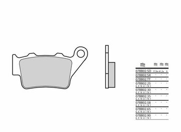 Husqvarna TE 610 [Brembo] - Bremseklosser